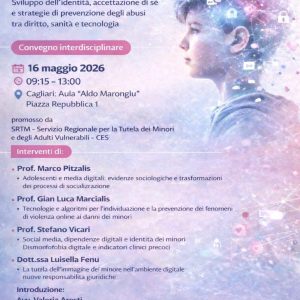 Minori e Mondo Digitale: sabato 16 maggio un convegno su Identità, Vulnerabilità e Tutela