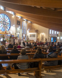Visita alla parrocchia del Sacro Cuore di Cabras: cronaca e foto