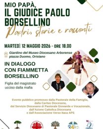 Il 12 maggio ospite della nostra Chiesa diocesana Fiammetta Borsellino